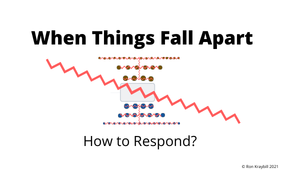 Things fall apart.  How to respond?