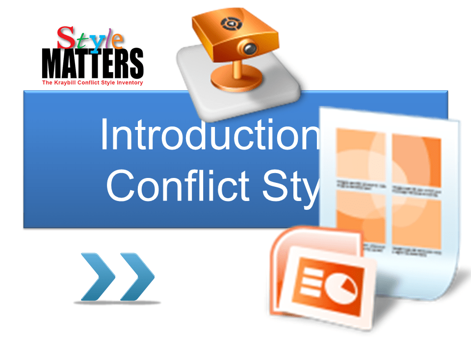 intro to conflict styles in powerpoint